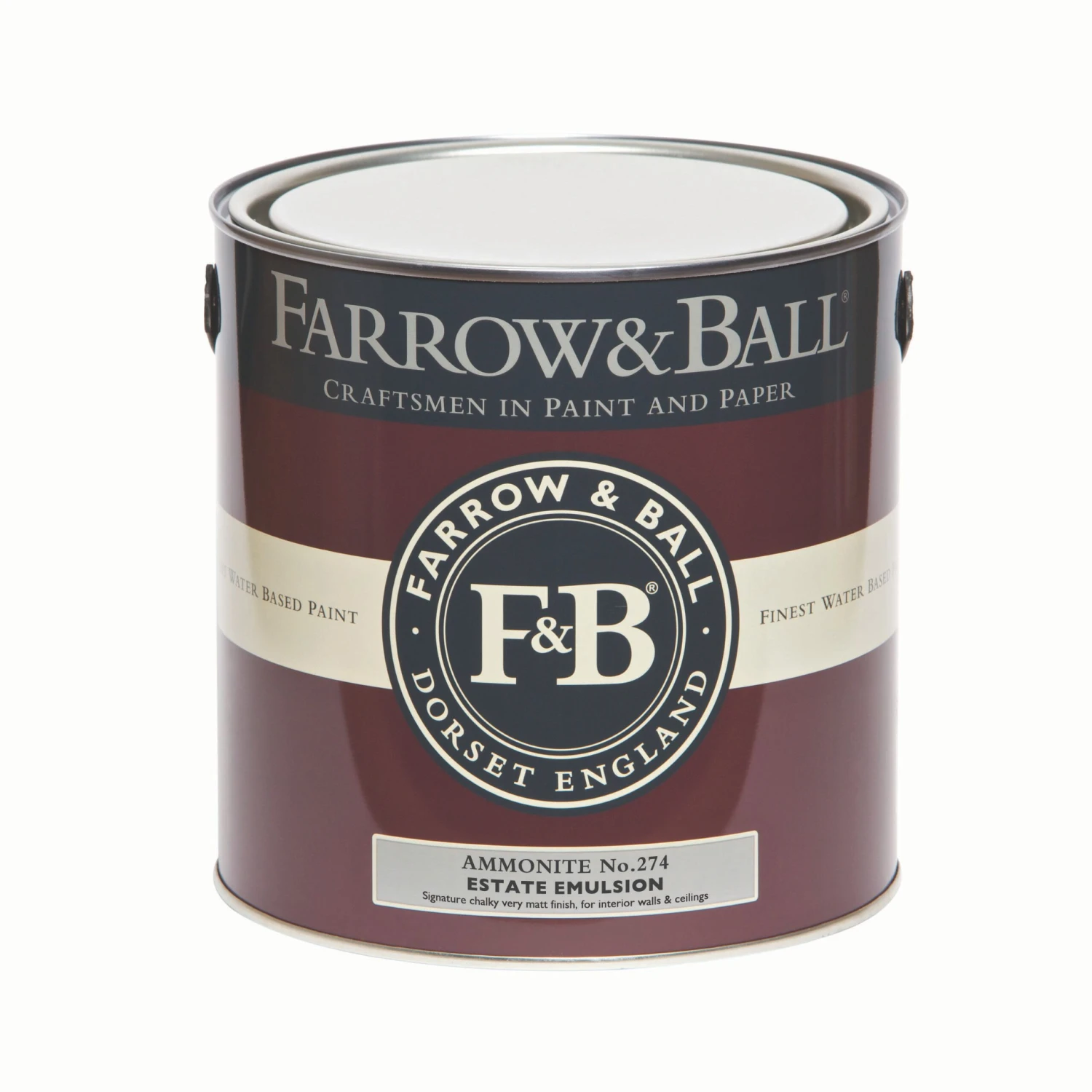 Farrow & Ball Estate Ammonite No.274 Matt Emulsion Paint, 2.5L 5 Farrow & Ball Estate Ammonite No.274 Matt Emulsion Paint, 2.5L - Image 3