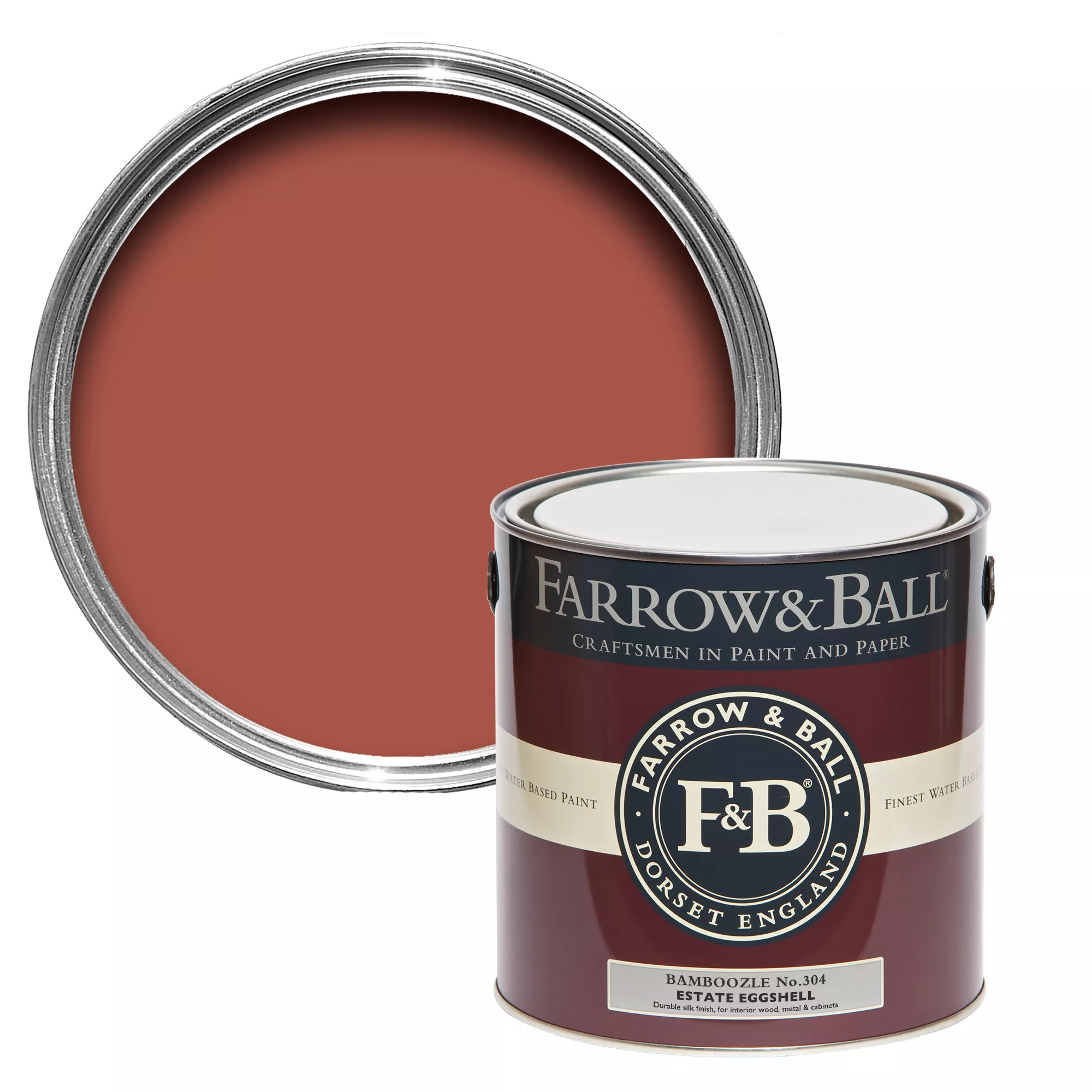 Farrow & Ball Estate Bamboozle No.304 Eggshell Paint, 2.5L 3 Farrow & Ball Estate Bamboozle No.304 Eggshell Paint, 2.5L