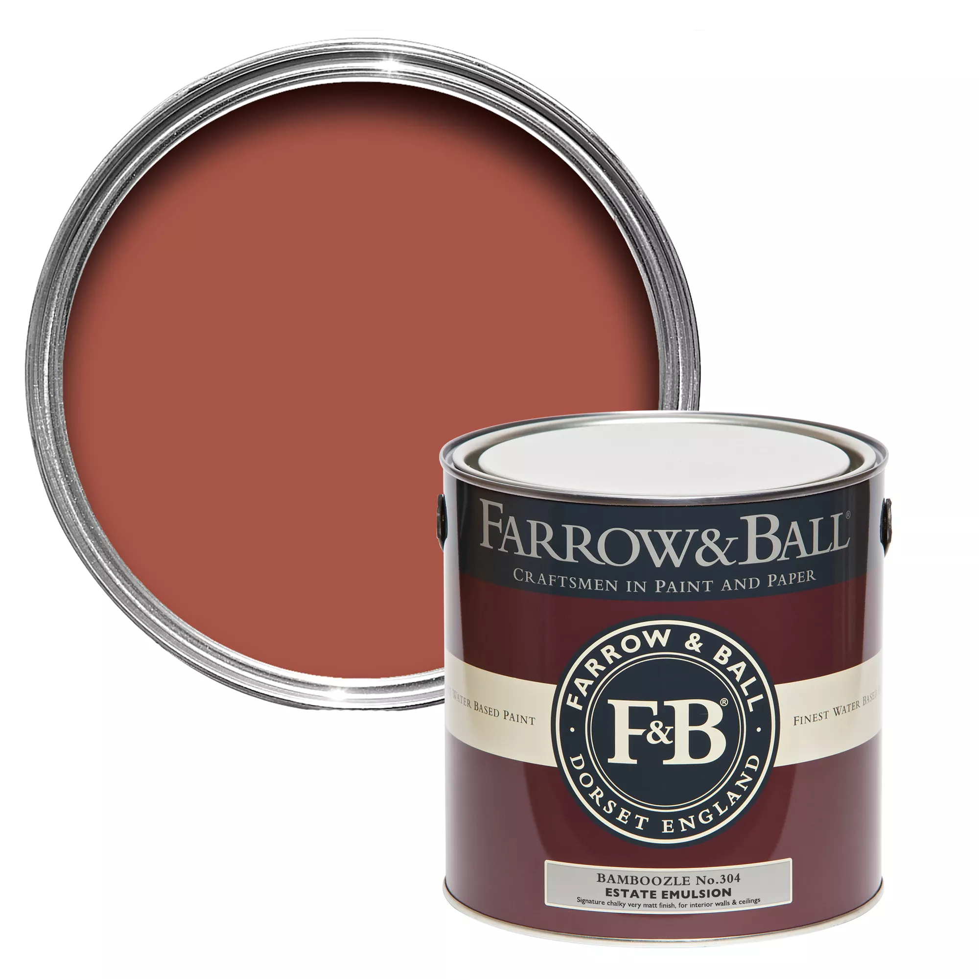 Farrow & Ball Estate Bamboozle No.304 Matt Emulsion Paint, 2.5L 3 Farrow & Ball Estate Bamboozle No.304 Matt Emulsion Paint, 2.5L