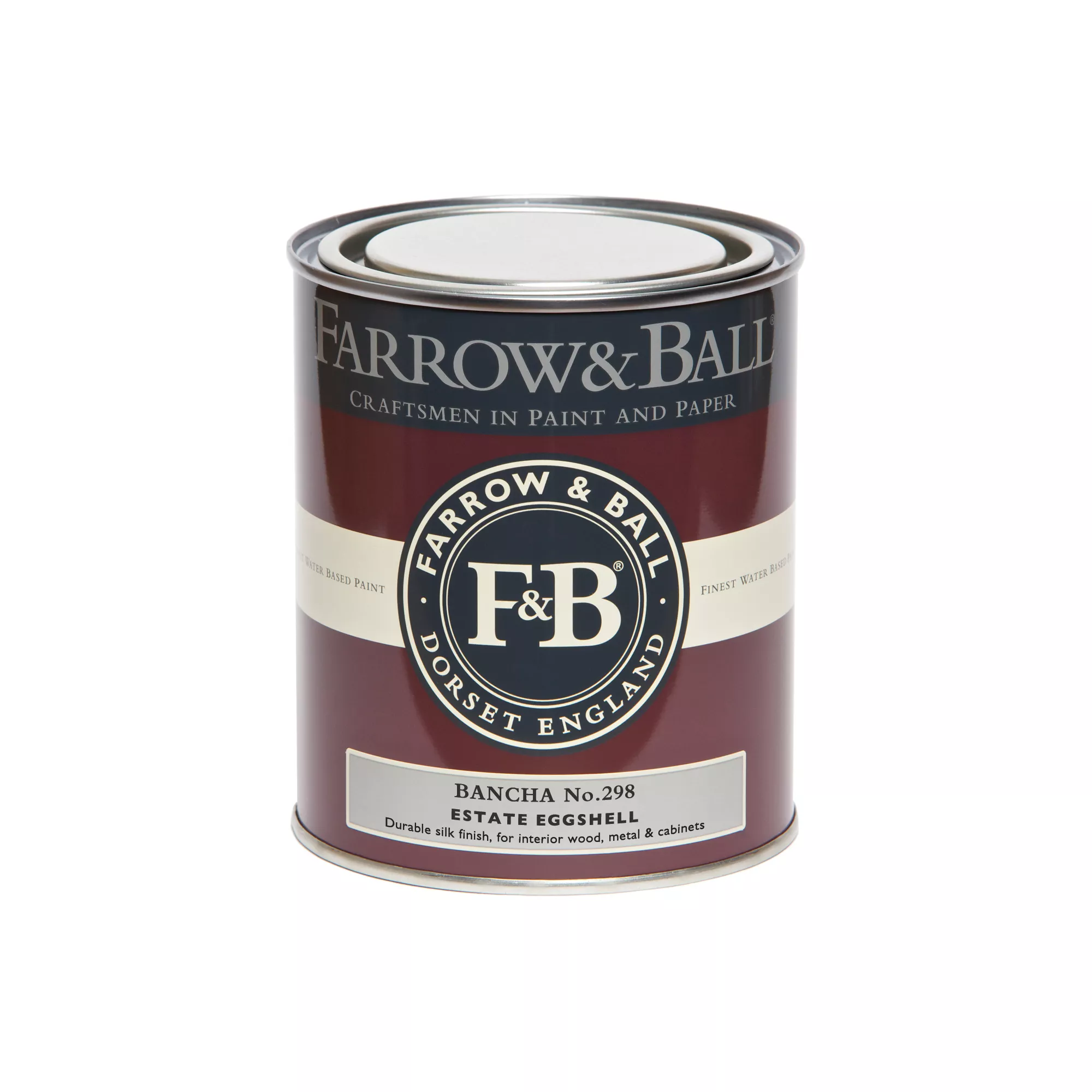 Farrow & Ball Estate Bancha No.298 Eggshell Metal & Wood Paint, 750ml 5 Farrow & Ball Estate Bancha No.298 Eggshell Metal & Wood Paint, 750ml - Image 3