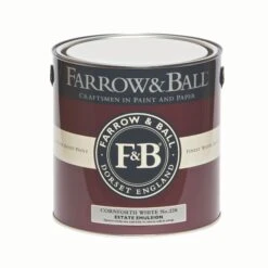 Farrow & Ball Estate Cornforth White No.228 Matt Emulsion Paint, 2.5L 8 Farrow & Ball Estate Cornforth White No.228 Matt Emulsion Paint, 2.5L -Farrow & Ball farrow ball estate cornforth white no 228 matt emulsion paint 2 5l5029496882827 08c bq