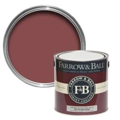 Farrow & Ball Estate Eating Room Red No.43 Matt Emulsion Paint, 2.5L
