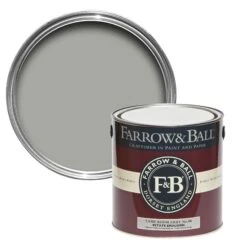 Farrow & Ball Estate Lamp Room Gray No.88 Matt Emulsion Paint, 2.5L