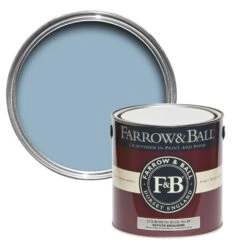 Farrow & Ball Estate Lulworth Blue No.89 Matt Emulsion Paint, 2.5L