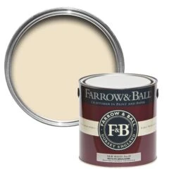Farrow & Ball Estate New White No.59 Matt Emulsion Paint, 2.5L
