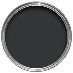 Farrow & Ball Estate Pitch Black No.256 Matt Emulsion Paint, 2.5L -Farrow & Ball farrow ball estate pitch black no 256 matt emulsion paint 2 5l5029496885620 21c bq