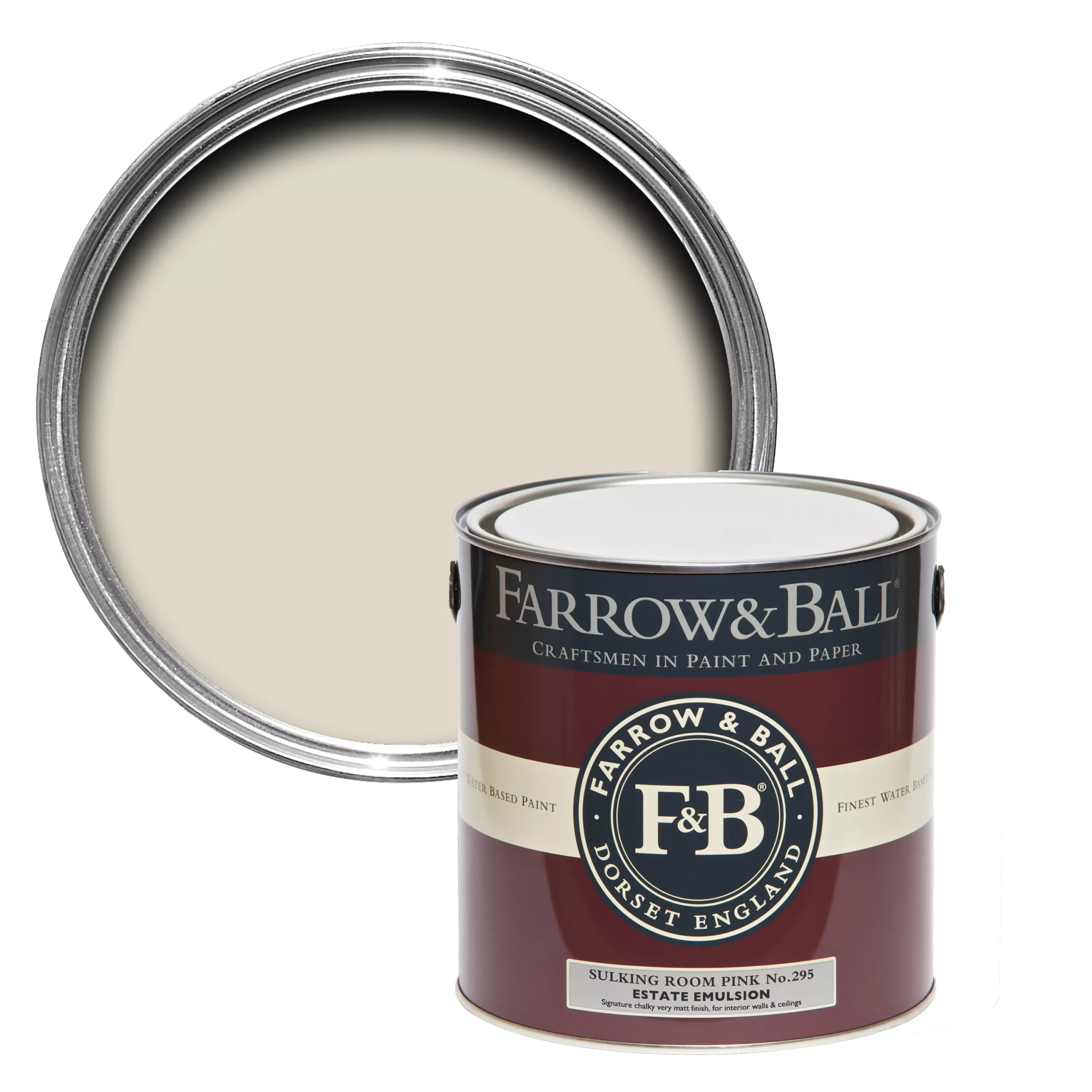 Farrow & Ball Estate School House White No.291 Eggshell Metal & Wood Paint, 2.5L 3 Farrow & Ball Estate School House White No.291 Eggshell Metal & Wood Paint, 2.5L