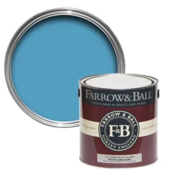 Farrow & Ball Estate St Giles Blue No.280 Matt Emulsion Paint, 2.5L