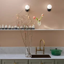 Farrow & Ball Estate Templeton Pink No.303 Eggshell Paint, 2.5L -Farrow & Ball farrow ball estate templeton pink no 303 eggshell paint 2 5l5029496008067 01i bq