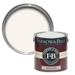 Farrow & Ball Modern All White No.2005 Matt Emulsion Paint, 2.5L