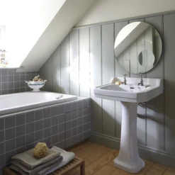 Farrow & Ball Modern Blue Gray No.91 Matt Emulsion Paint, 2.5L -Farrow & Ball farrow ball modern blue gray no 91 matt emulsion paint 2 5l5029496279122 02i bq