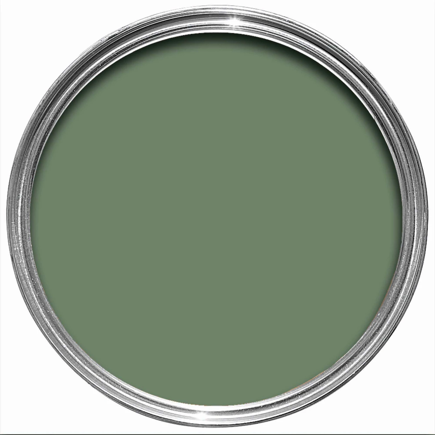Farrow & Ball Modern Calke Green No.34 Matt Emulsion Paint, 2.5L 5 Farrow & Ball Modern Calke Green No.34 Matt Emulsion Paint, 2.5L - Image 3