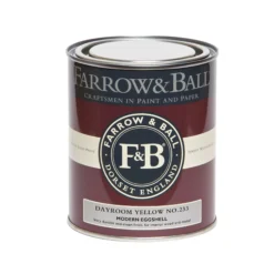 Farrow & Ball Modern Dayroom Yellow No.233 Eggshell Paint, 750ml -Farrow & Ball farrow ball modern dayroom yellow no 233 eggshell paint 750ml5051836277338 08c bq