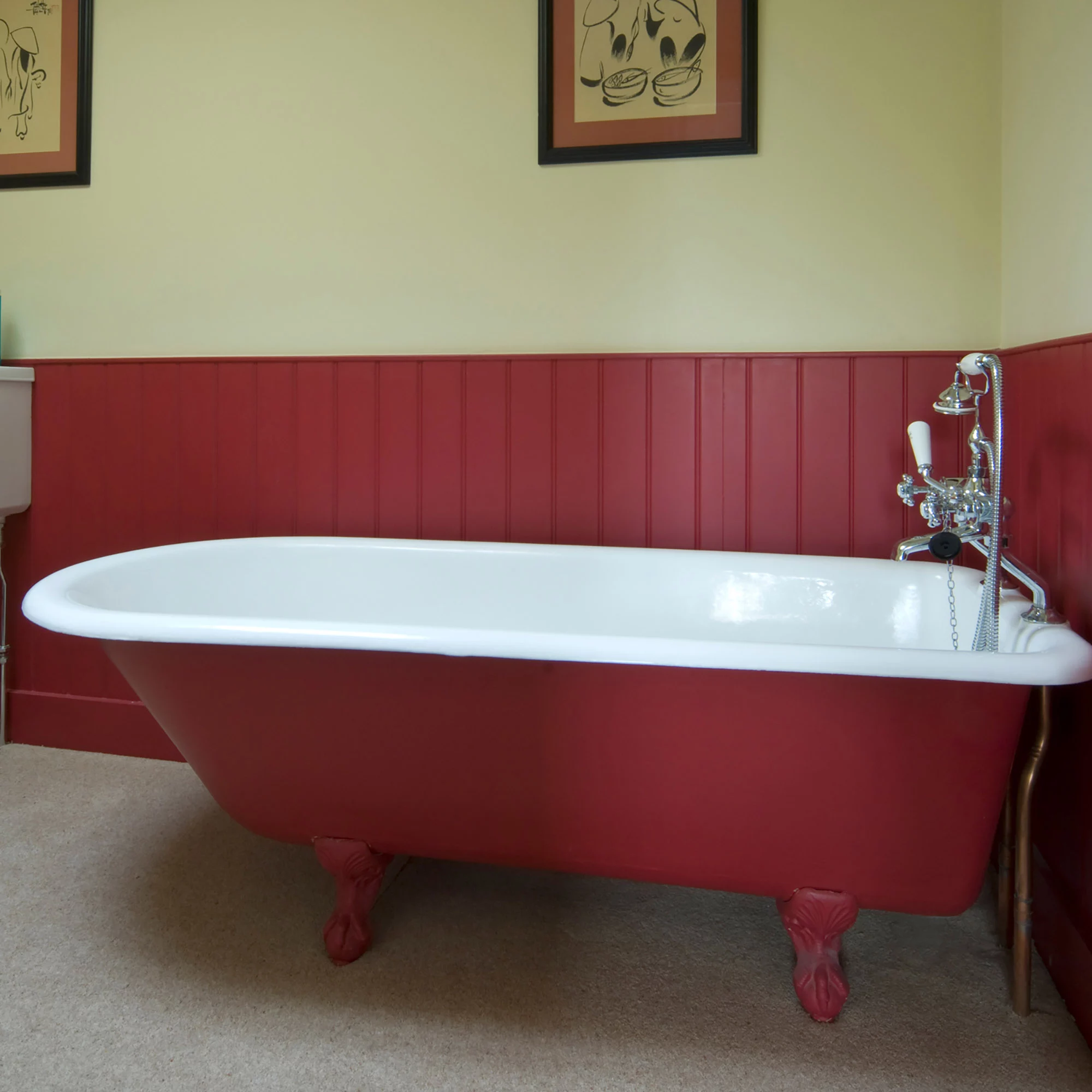 Farrow & Ball Modern Farrow's Cream No.67 Eggshell Paint, 750ml 6 Farrow & Ball Modern Farrow's Cream No.67 Eggshell Paint, 750ml - Image 4