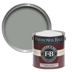 Farrow & Ball Modern Manor House Gray No.265 Matt Emulsion Paint, 2.5L