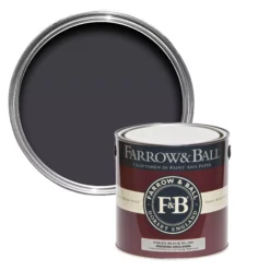 Farrow & Ball Modern Paean Black No.294 Matt Emulsion Paint, 2.5L