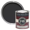 Farrow & Ball Modern Pitch Black No.256 Eggshell Paint, 750ml 2 Farrow & Ball Modern Pitch Black No.256 Eggshell Paint, 750ml -Farrow & Ball farrow ball modern pitch black no 256 eggshell paint 750ml5051836277567 02c bq