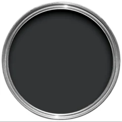 Farrow & Ball Modern Pitch Black No.256 Eggshell Paint, 750ml 8 Farrow & Ball Modern Pitch Black No.256 Eggshell Paint, 750ml -Farrow & Ball farrow ball modern pitch black no 256 eggshell paint 750ml5051836277567 12c bq