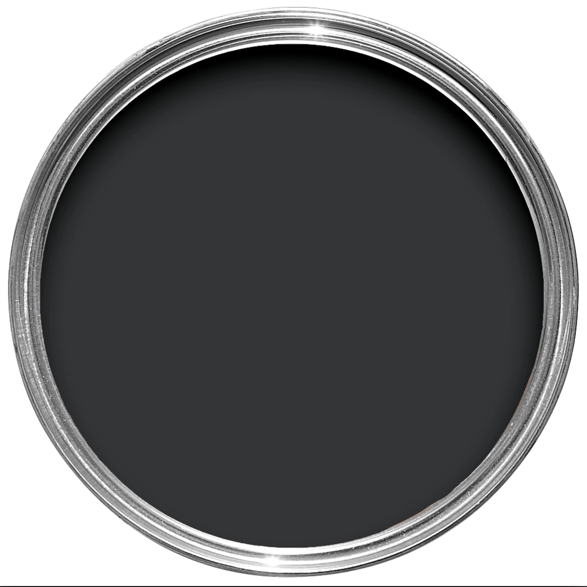 Farrow & Ball Modern Pitch Black No.256 Eggshell Paint, 750ml 5 Farrow & Ball Modern Pitch Black No.256 Eggshell Paint, 750ml - Image 3