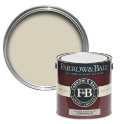 Farrow & Ball Modern Shadow White No.282 Matt Emulsion Paint, 2.5L
